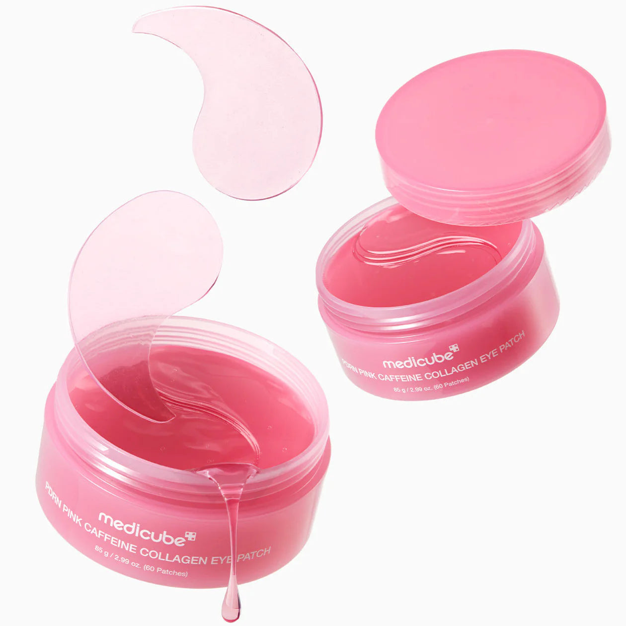PDRN Pink Caffeine Collagen Eye Patches