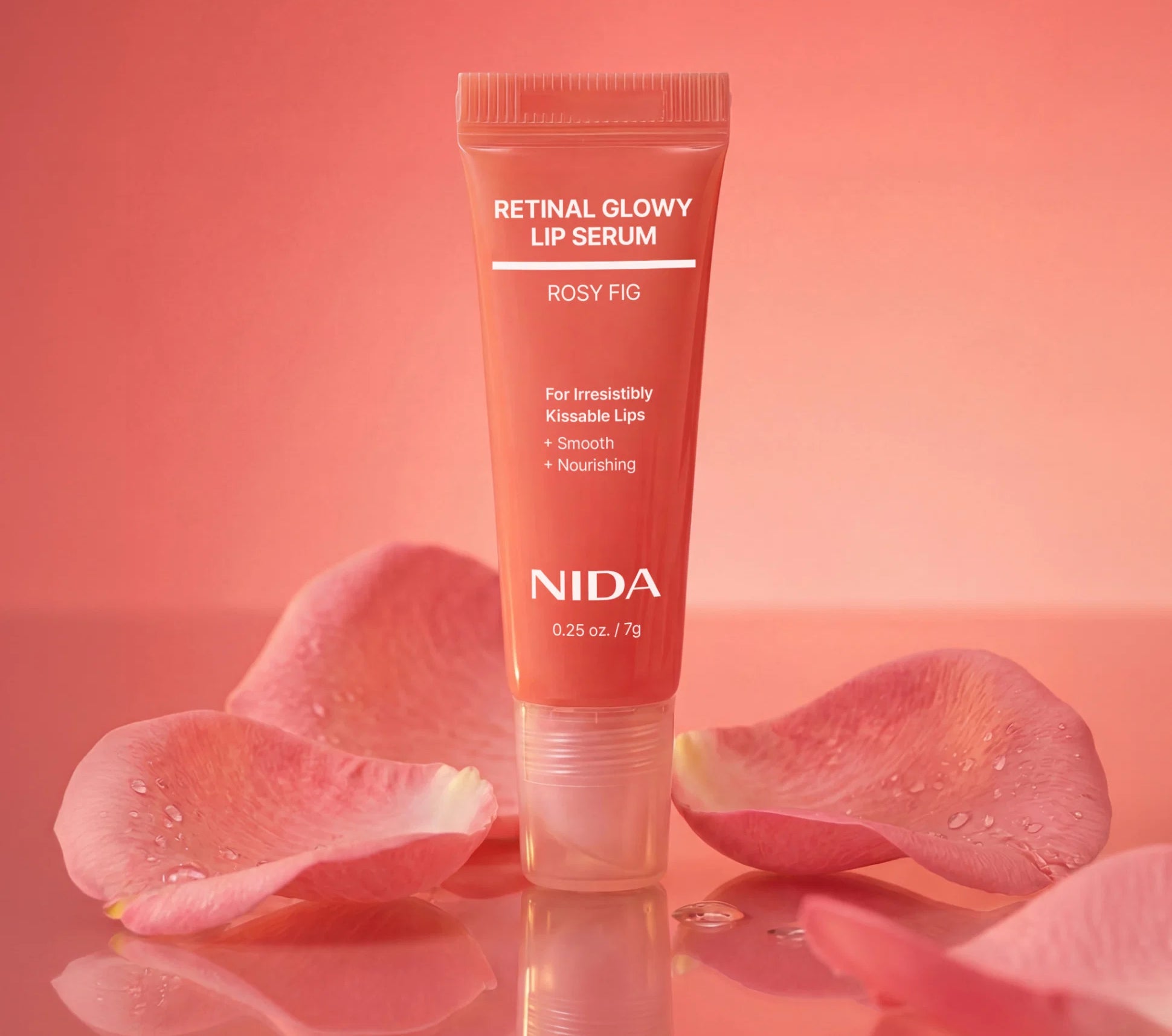 Retinal Glowy Lip Serum Rosy Fig 7g