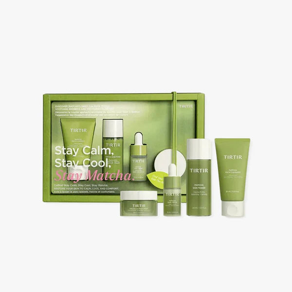 STAY CALM STAY COOL STAY MATCHA SET