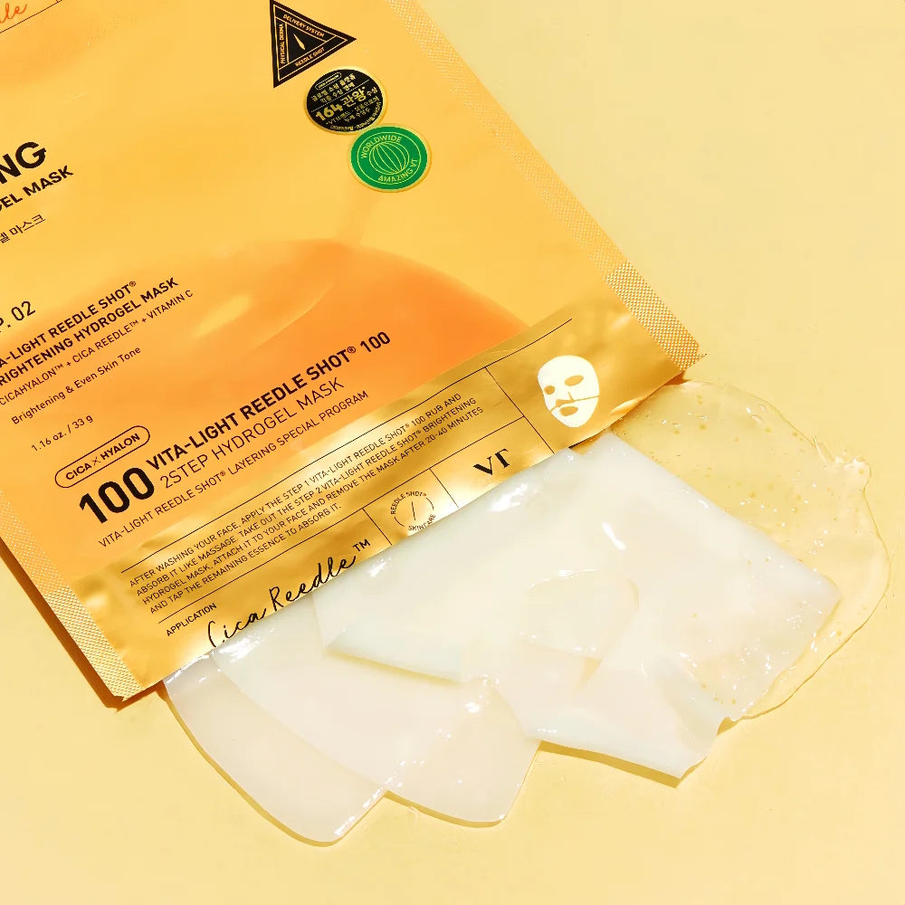 VITA-LIGHT REEDLE SHOT 100 2STEP HYDROGEL MASK (1.5G+33G)