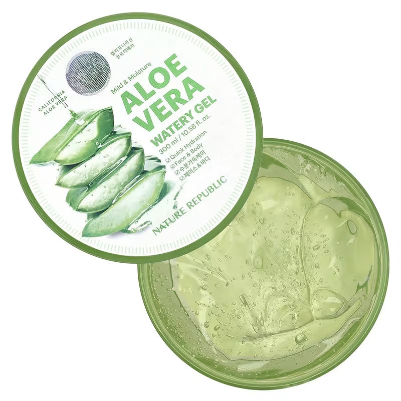 MILD & MOISTURE ALOE VERA WATERY GEL