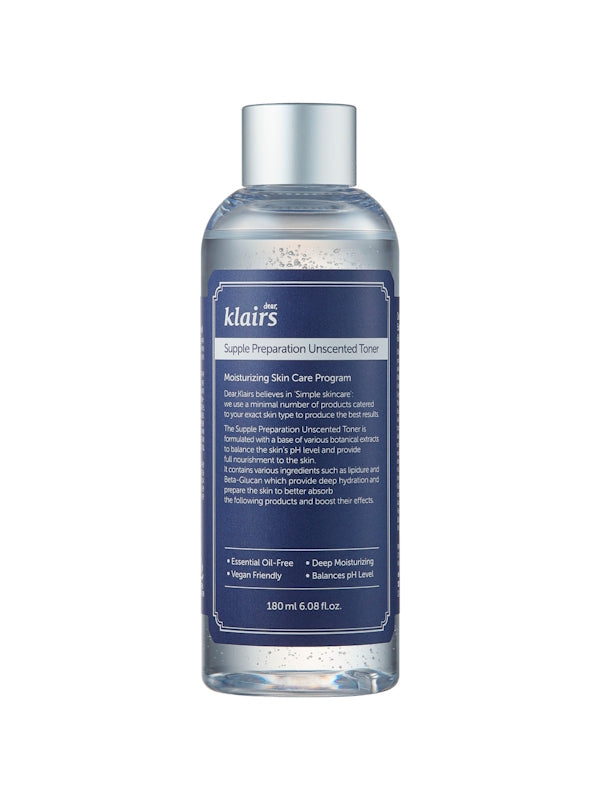 Supple Preparation Unscented Toner 180 mL