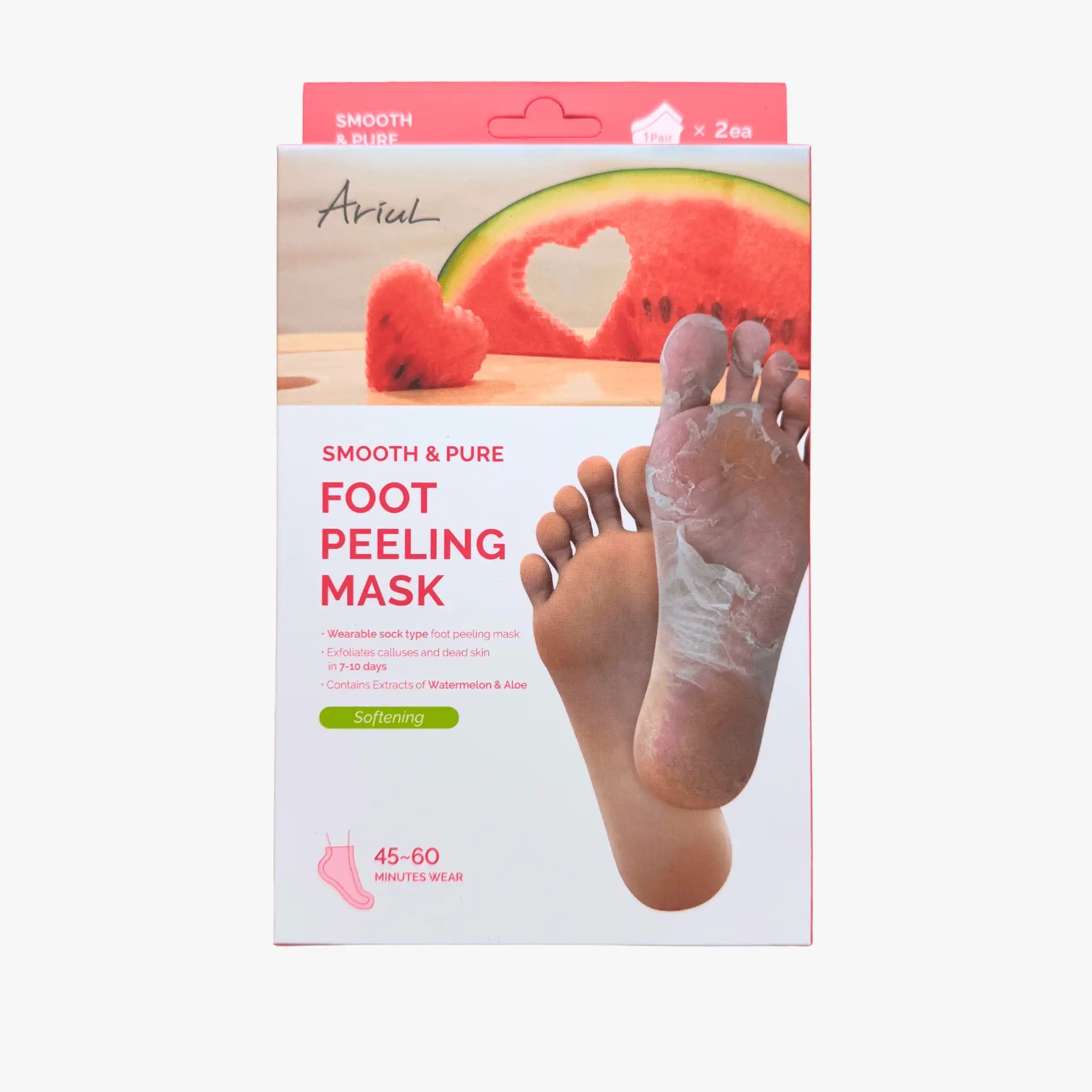 Smooth & Pure Softening Foot Peeling Mask 2pairs/box 34g x2