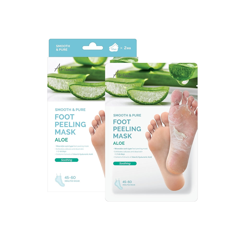Smooth & Pure Foot Peeling Mask Soothing 2pairs/box 34g x2