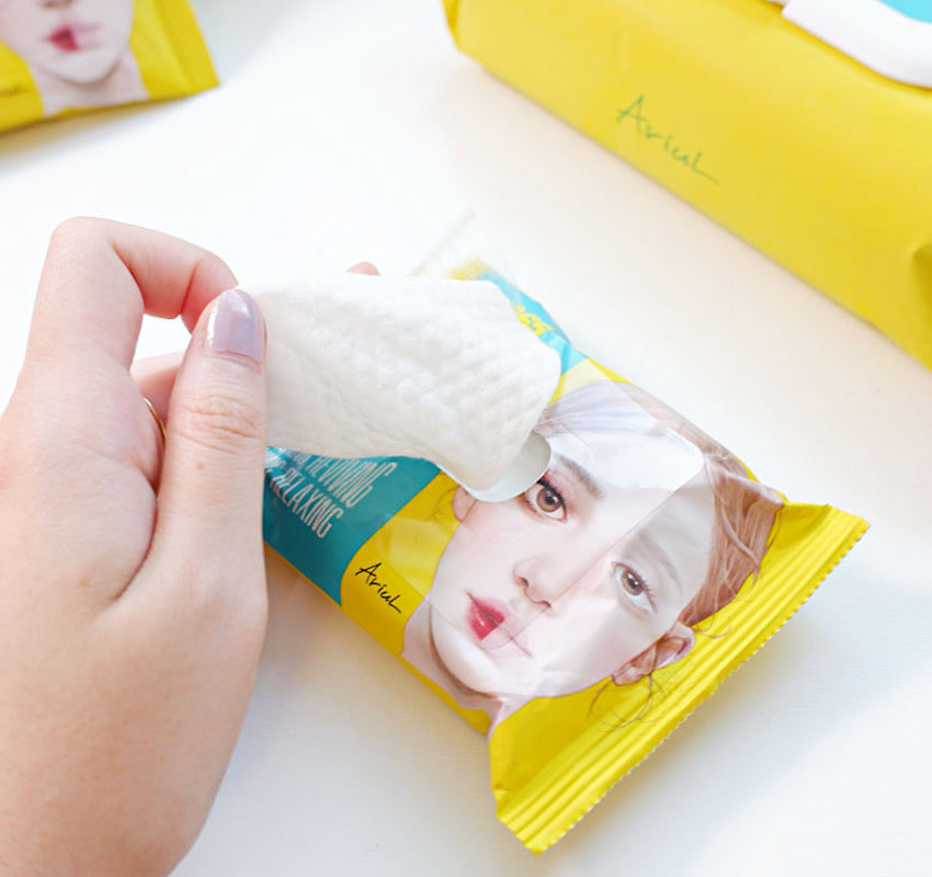 Stress Relieving Purefull Lip and Eye Remover Pad 30sheets