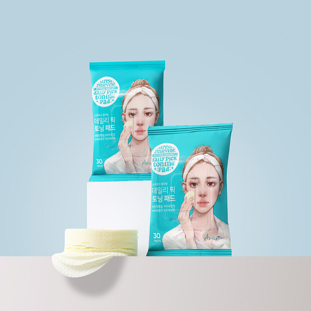 Stress Relieving Daily Pick Toning Pads 30pads