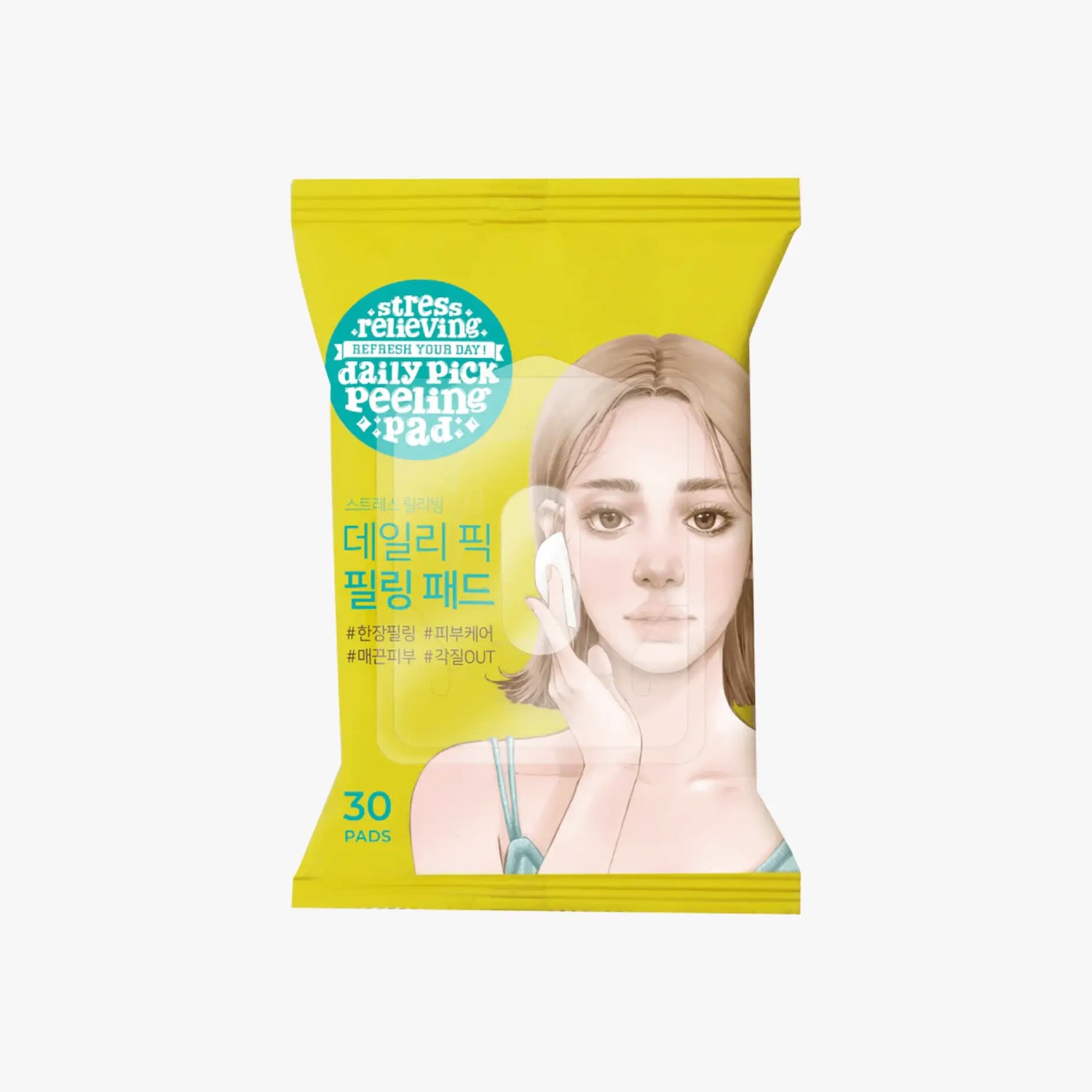 Stress Relieving Daily Pick Peeling Pads 30pads