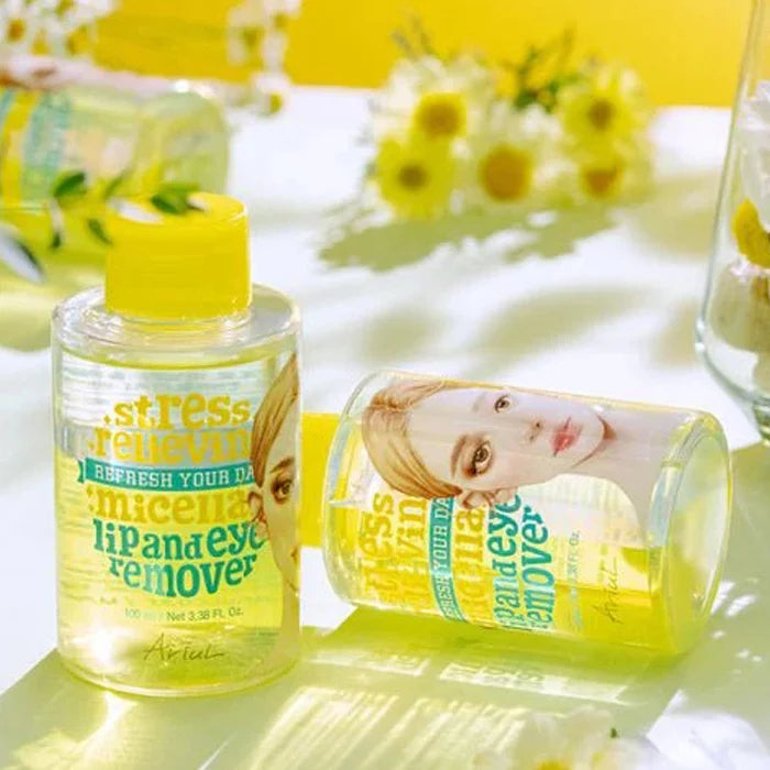 Stress Relieving Micellar Lip and Eye Remover 100ml
