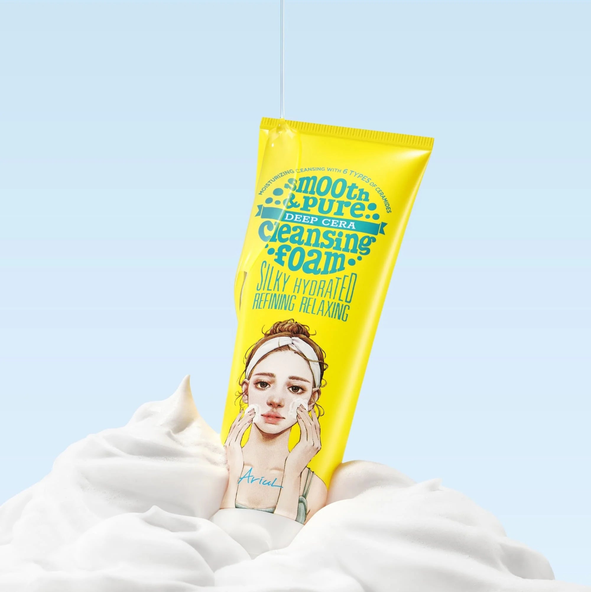Smooth & Pure Deep Cera Cleansing Foam 120ml