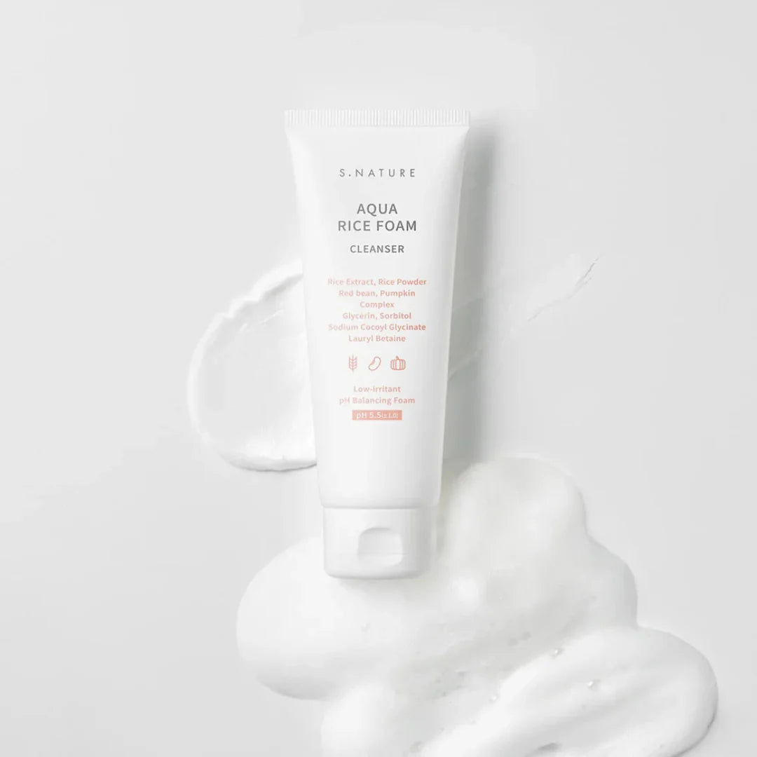 Aqua Rice Foam Cleanser 80ml