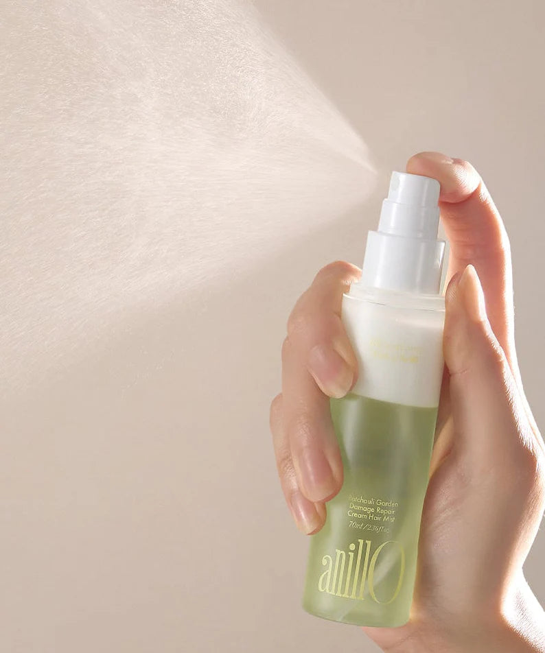Patchouli Garden Damage Repair Cream Hair Mist 70ml