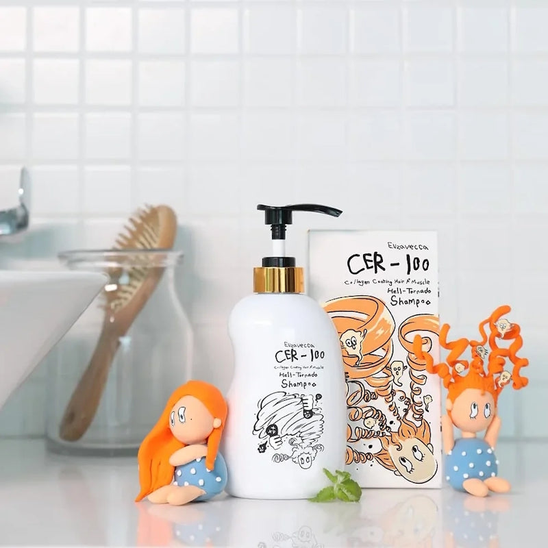 CER-100 Collagen Coating Hair A+ Muscle Tornado Shampoo 500ml