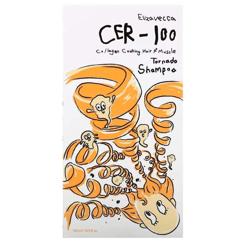 CER-100 Collagen Coating Hair A+ Muscle Tornado Shampoo 500ml