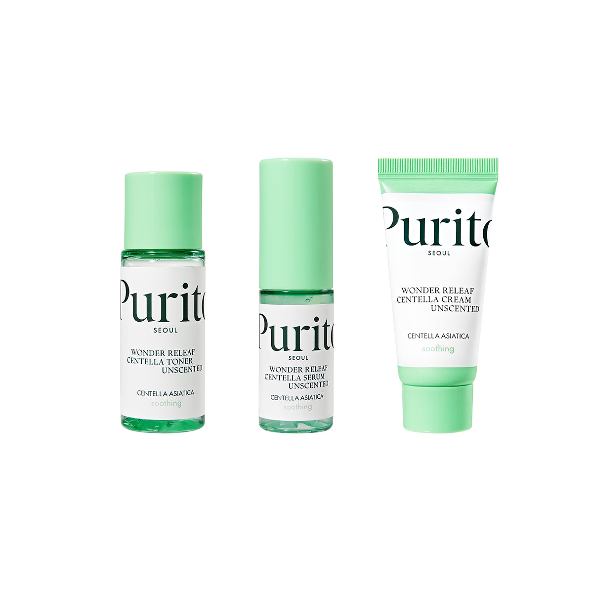 Wonder Releaf Centella Mini Kit Unscented