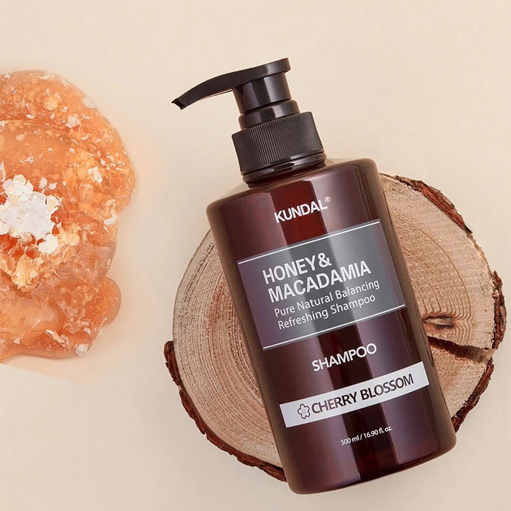 Honey & macadamia nature shampoo 500ml - cherry blossom