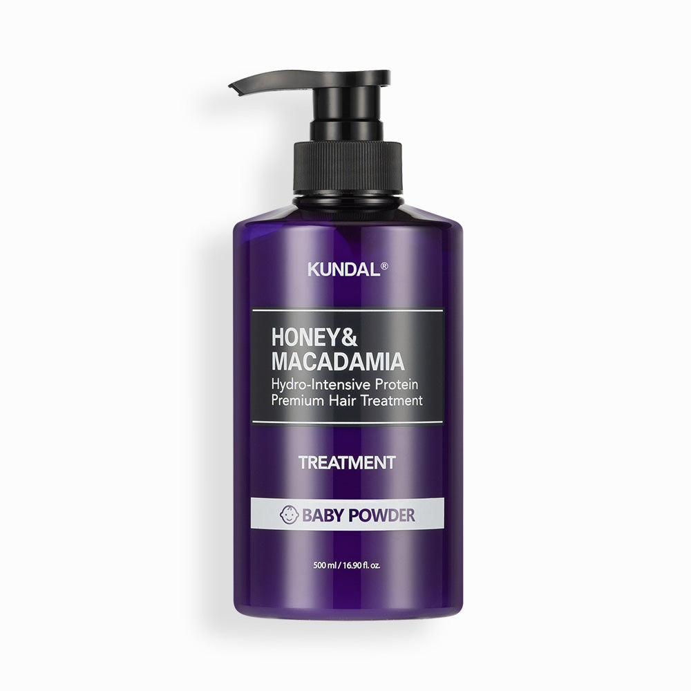 Honey & macadamia protein treatment 500ml - baby powder