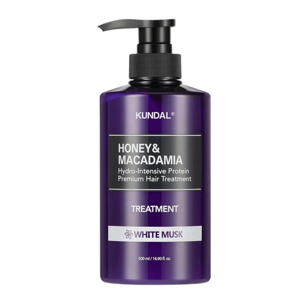Honey & macadamia protein treatment 500ml - white musk
