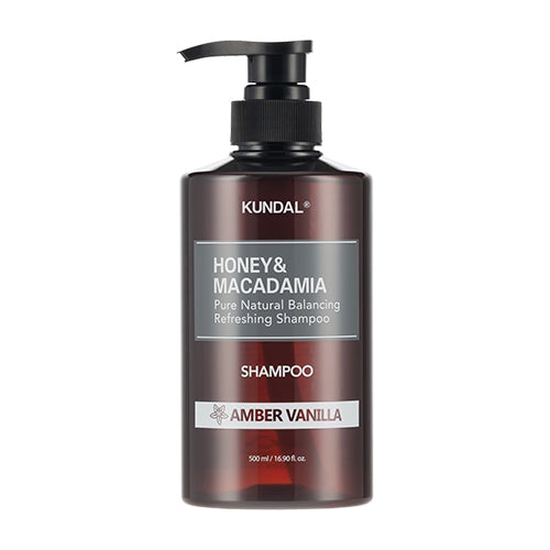 Honey & macadamia nature shampoo 500ml - amber vanilla