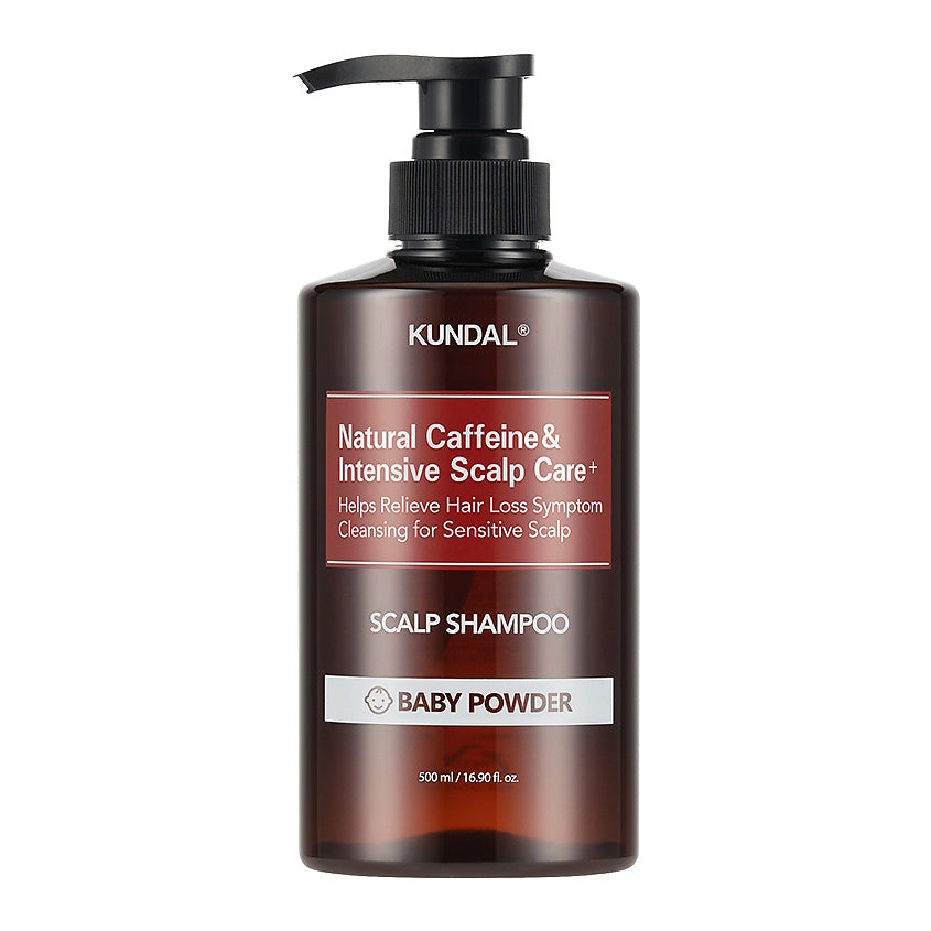 Caffeine shampoo 500ml - baby powder