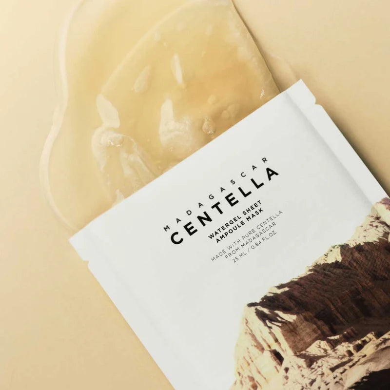 MADAGASCAR CENTELLA WATERGEL SHEET AMPOULE MASK 1EA