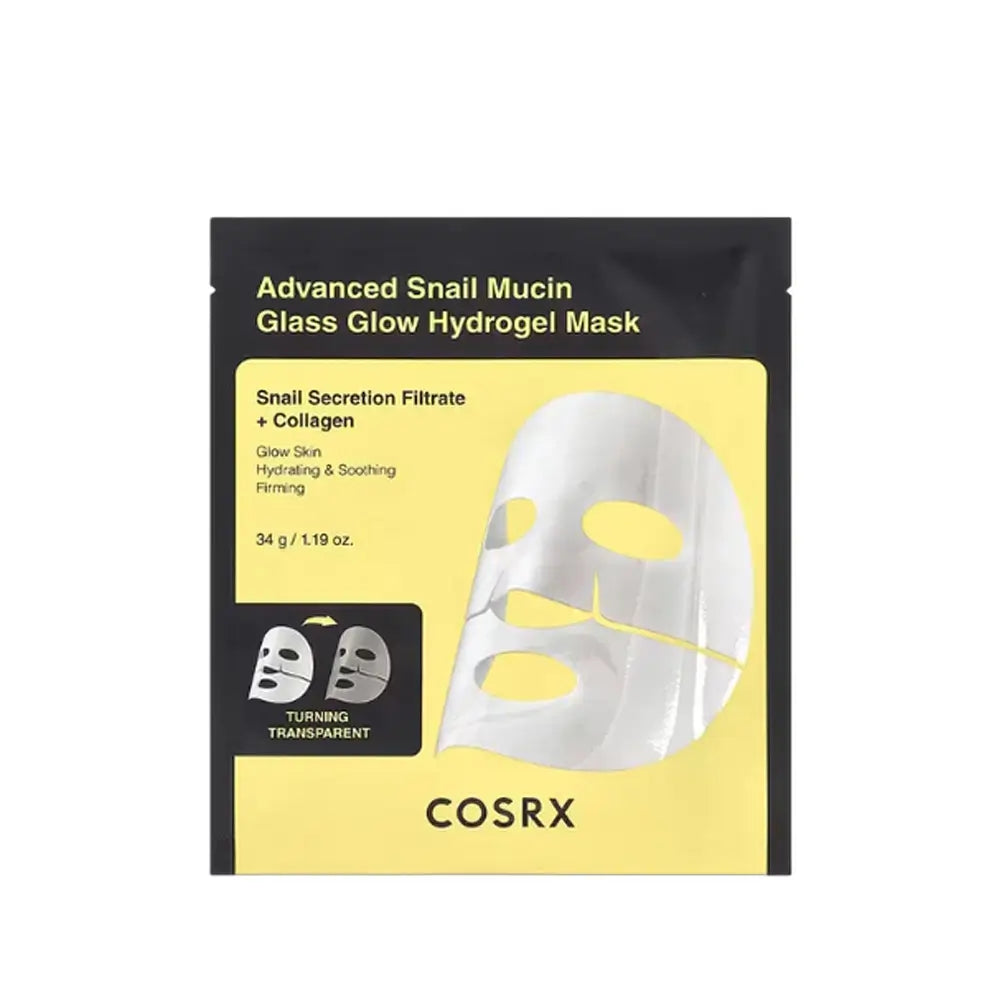 Advanced Snail Mucin Glass Glow Hydrogel Mask (1ea)