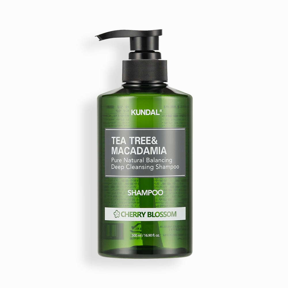 Tea tree & macadamia deep cleansing shampoo 500ml - cherry blossom