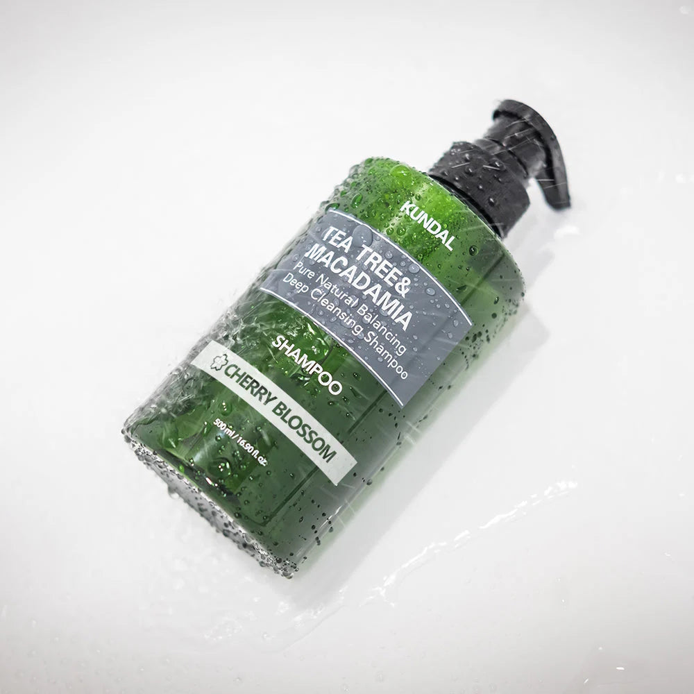 Tea tree & macadamia deep cleansing shampoo 500ml - cherry blossom