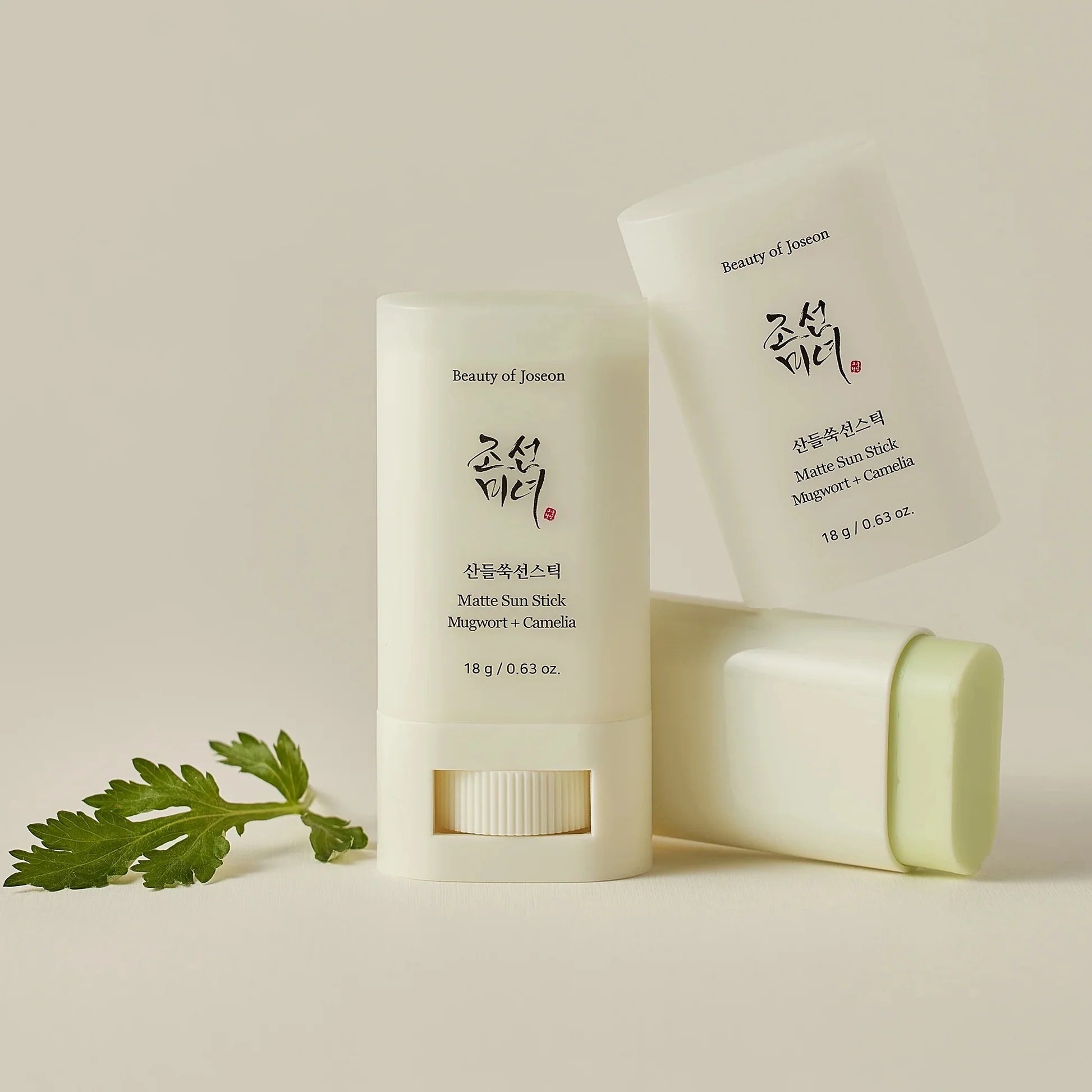 Matte sun stick : Mugwort + Camilia 18g
