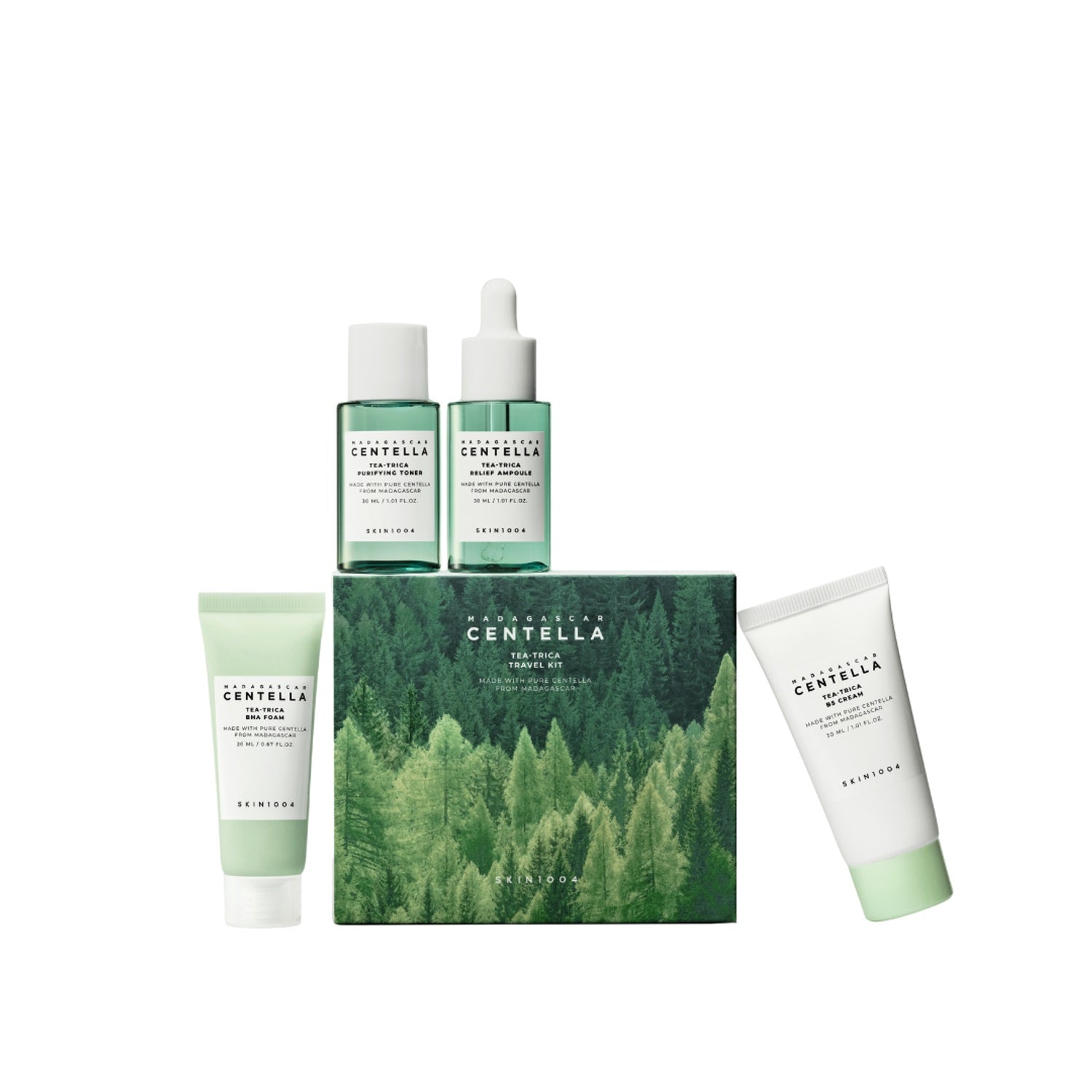 Madagascar Centella Tea-Trica Travel Kit