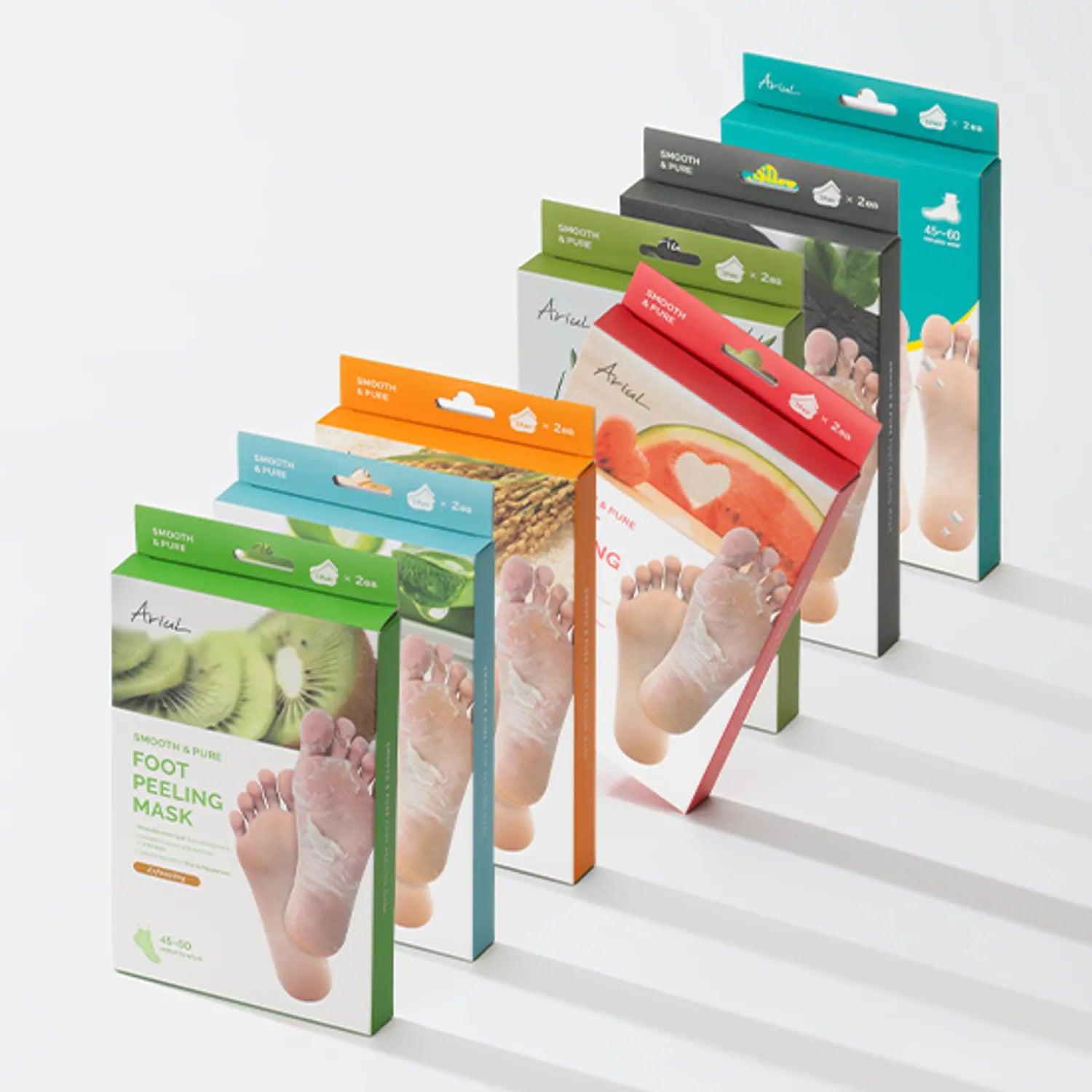 Smooth & Pure Exfoliating Foot Peeling Mask 2pairs/box 34g x2